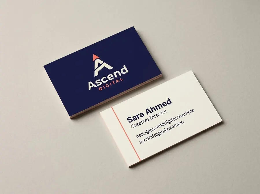 Ascend Digital: Business cards