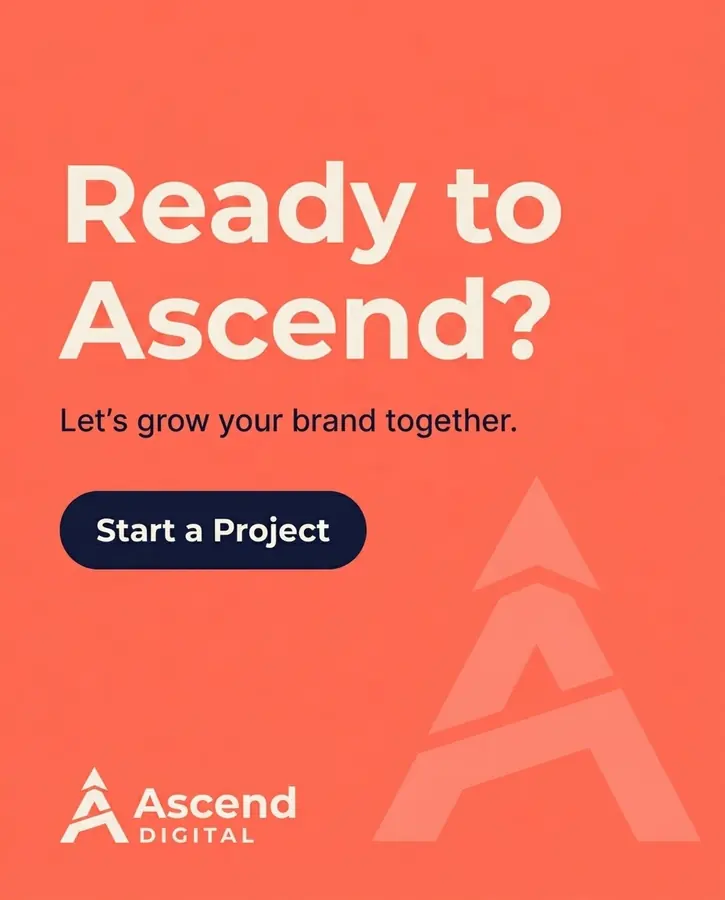 Ascend Digital: Social post: Ready to ascend