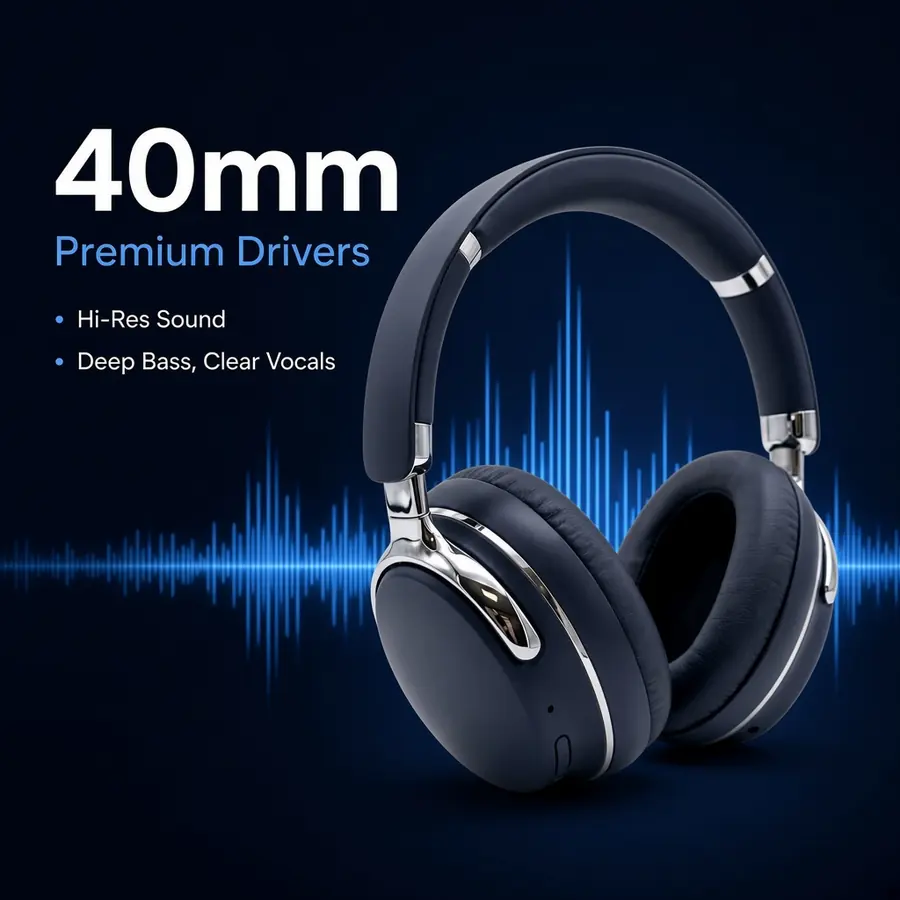 AURA ONE: 40mm premium drivers