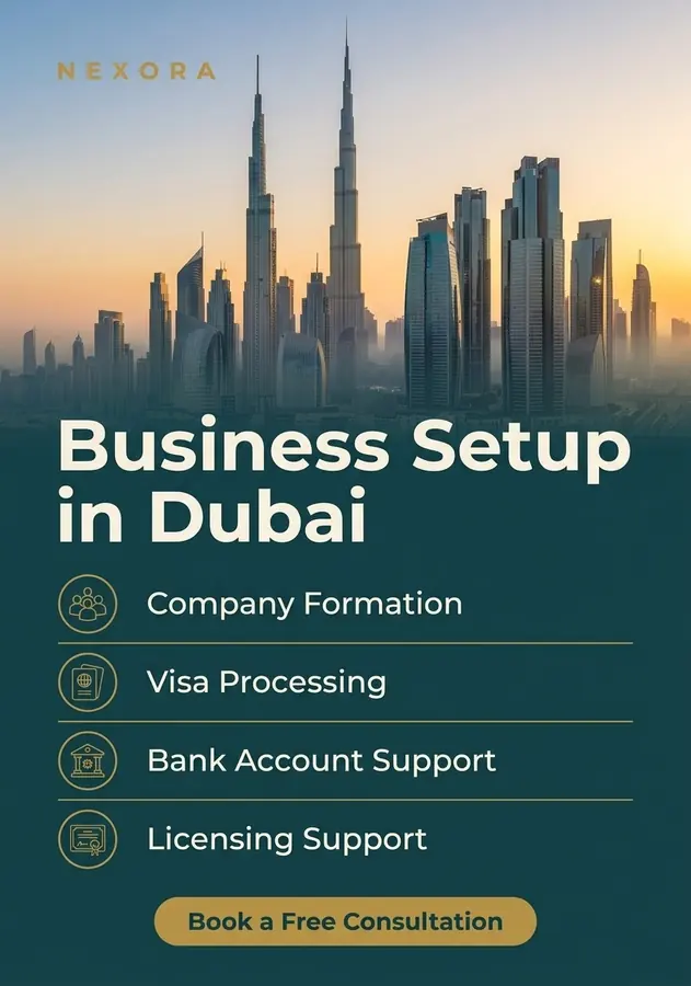 NEXORA: Poster: Business setup