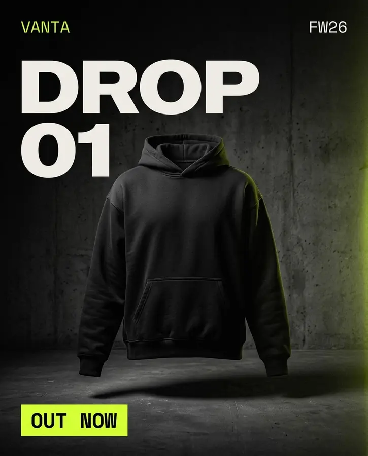 VANTA: Drop 01 poster