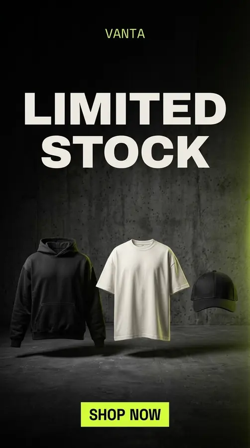 VANTA: Story: Limited stock